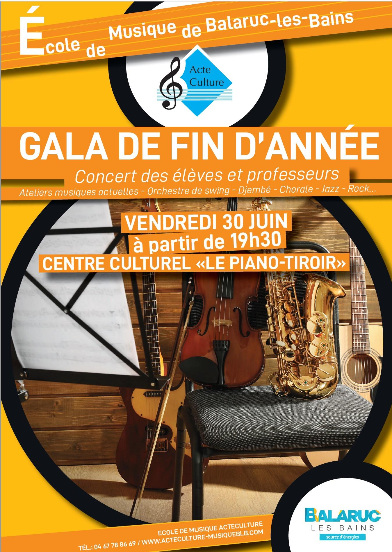 Affiche gala 2023